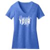 Women's Perfect Blend ® CVC V Neck Tee Thumbnail
